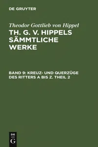 Kreuz- und Querzüge des Ritters A bis Z. Theil 2_cover