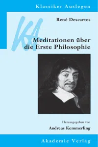 René Descartes: Meditationen über die Erste Philosophie_cover