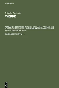 Arbeitsheft W I 8_cover