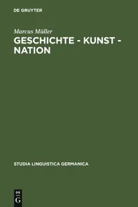 Geschichte - Kunst - Nation_cover