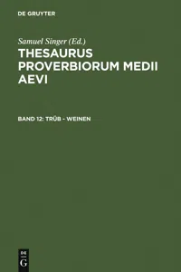 trüb - weinen_cover