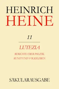 Lutezia. Berichte über Politik, Kunst und Volksleben_cover