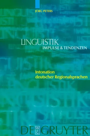 Intonation deutscher Regionalsprachen