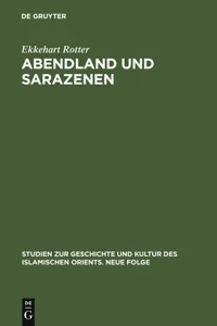 Abendland und Sarazenen_cover