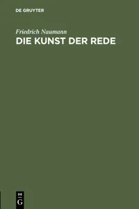 Die Kunst der Rede_cover