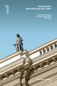 Geschichte der Universität Unter den Linden_cover