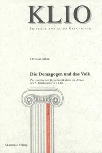 Die Demagogen und das Volk_cover