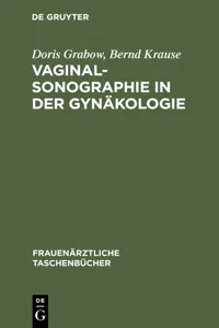 Vaginalsonographie in der Gynäkologie_cover