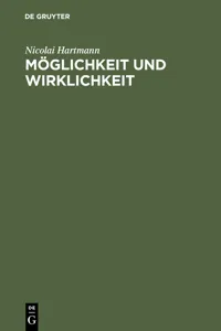 Möglichkeit und Wirklichkeit_cover