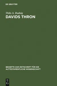 Davids Thron_cover