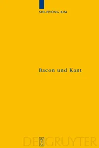 Bacon und Kant_cover