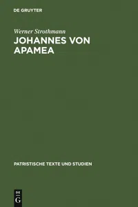 Johannes von Apamea_cover