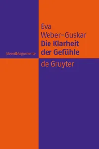 Die Klarheit der Gefühle_cover