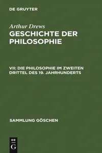 Die Philosophie im zweiten Drittel des 19. Jahrhunderts_cover