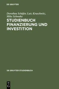 Studienbuch Finanzierung und Investition_cover