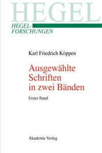 Ausgewählte Schriften in zwei Bänden_cover