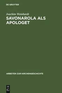 Savonarola als Apologet_cover