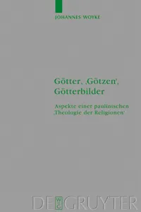 Götter, 'Götzen', Götterbilder_cover