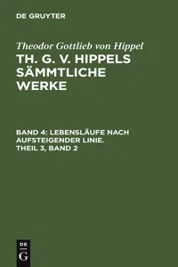 Lebensläufe nach aufsteigender Linie, Theil 3, Band 2_cover