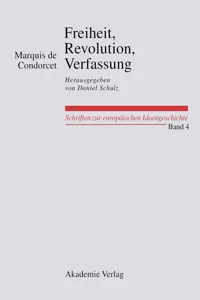 Freiheit, Revolution, Verfassung. Kleine politische Schriften_cover