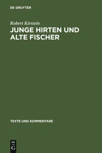 Junge Hirten und alte Fischer_cover