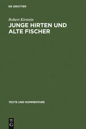 Junge Hirten und alte Fischer