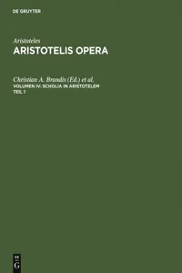 Scholia in Aristotelem_cover