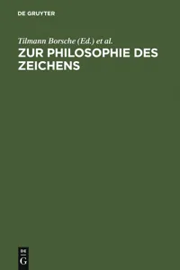 Zur Philosophie des Zeichens_cover