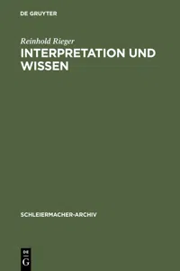 Interpretation und Wissen_cover