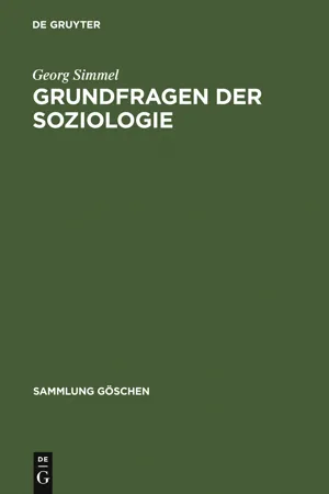 Grundfragen der Soziologie