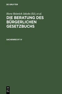 Sachenrecht IV_cover