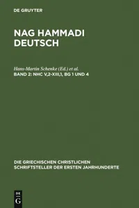 NHC V,2-XIII,1, BG 1 und 4_cover