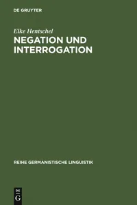 Negation und Interrogation_cover