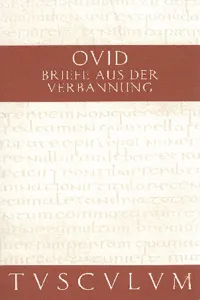 Briefe aus der Verbannung / Tristia. Epistulae ex Ponto_cover