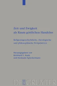 Zeit und Ewigkeit als Raum göttlichen Handelns_cover