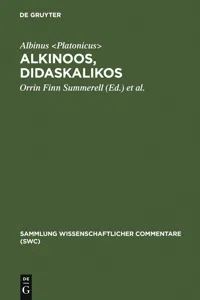 Alkinoos, Didaskalikos_cover