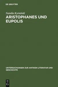 Aristophanes und Eupolis_cover