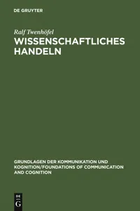 Wissenschaftliches Handeln_cover