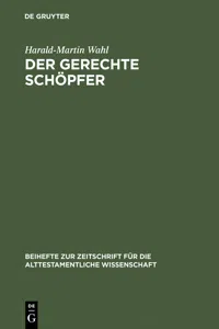 Der gerechte Schöpfer_cover