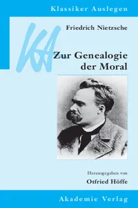 Friedrich Nietzsche: Genealogie der Moral_cover