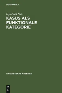 Kasus als funktionale Kategorie_cover