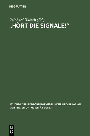 "Hört die Signale!"