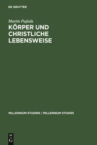 Körper und christliche Lebensweise_cover