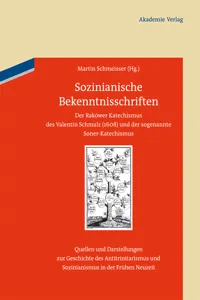 Sozinianische Bekenntnisschriften_cover