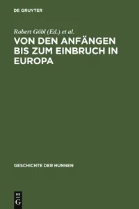 Von den Anfängen bis zum Einbruch in Europa_cover