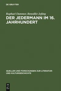 Der Jedermann im 16. Jahrhundert_cover