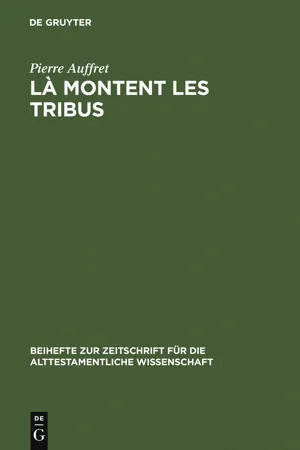 Là montent les tribus