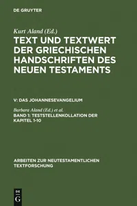 1. Teststellenkollation der Kapitel 1-10_cover