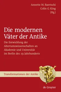 Die modernen Väter der Antike_cover