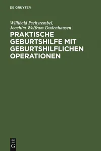 Praktische Geburtshilfe mit geburtshilflichen Operationen_cover